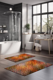 Mijölnir Juego de alfombrillas de baño CT-5010, 2 piezas